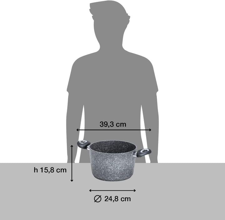Aeternum Madame Petravera 3.0 Saucepan, Aluminium, Induction, 24 cm 24 cm Madame Petravera 3.0 (Full