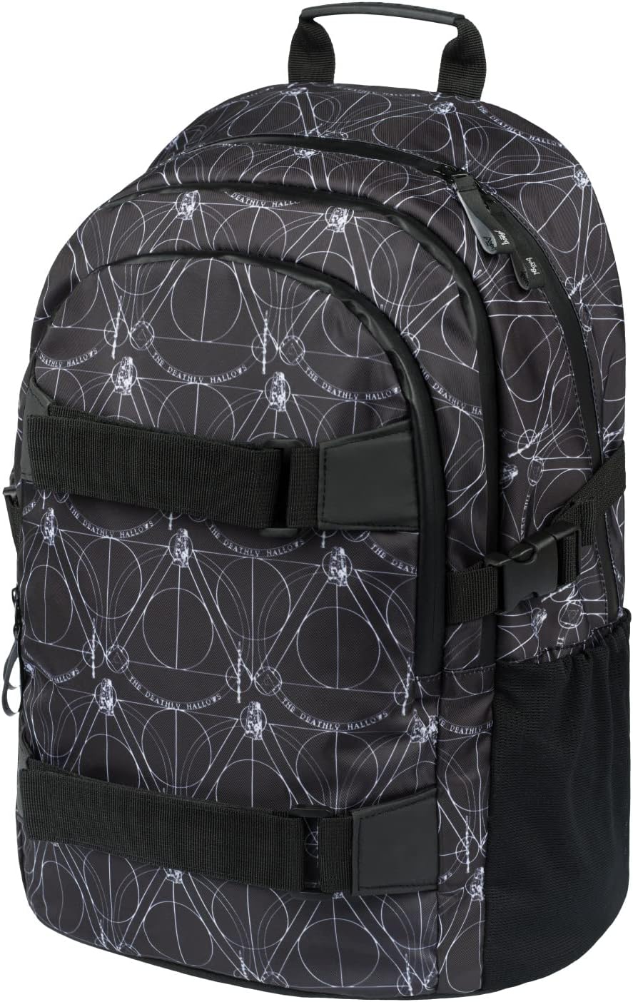 Baagl Schulrucksack Set Jungen Mädchen 3 Teilig, Schultasche ab 3. Klasse, Grundschule Ranzen mit Br