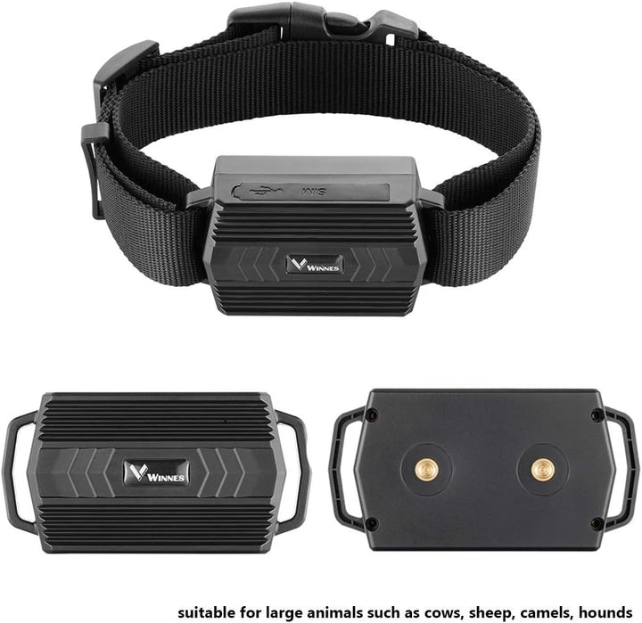 TKMARS 4G GPS Tracker Auto Pet Tracker Hunde Tracker Geeignet für Rinder, Schafe und Grosse Hunde