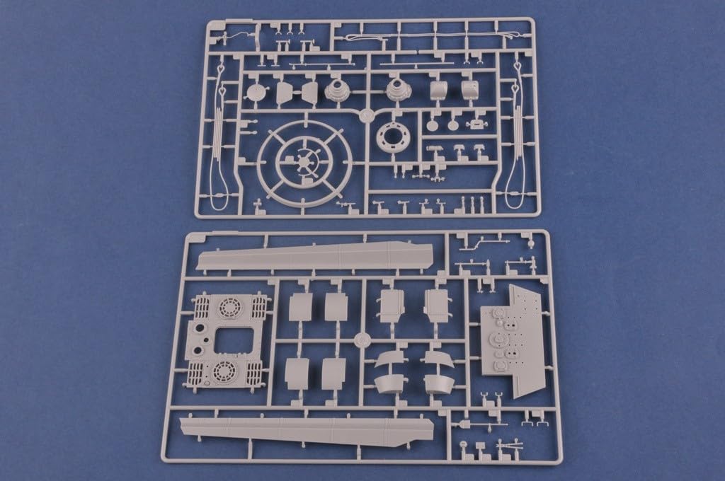 Hobby Boss 084533 1/35 Pz.Kpfw. VI Sd.Kfz. 181,Tiger II Henschel-Turm Modellbausatz, Modellbauzubehö
