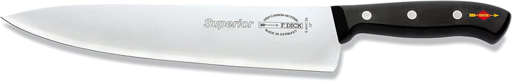 F. DICK Kochmesser, Küchenmesser, Superior (Messer mit Klinge 26 cm, X55CrMo14 Stahl, nichtrostend,
