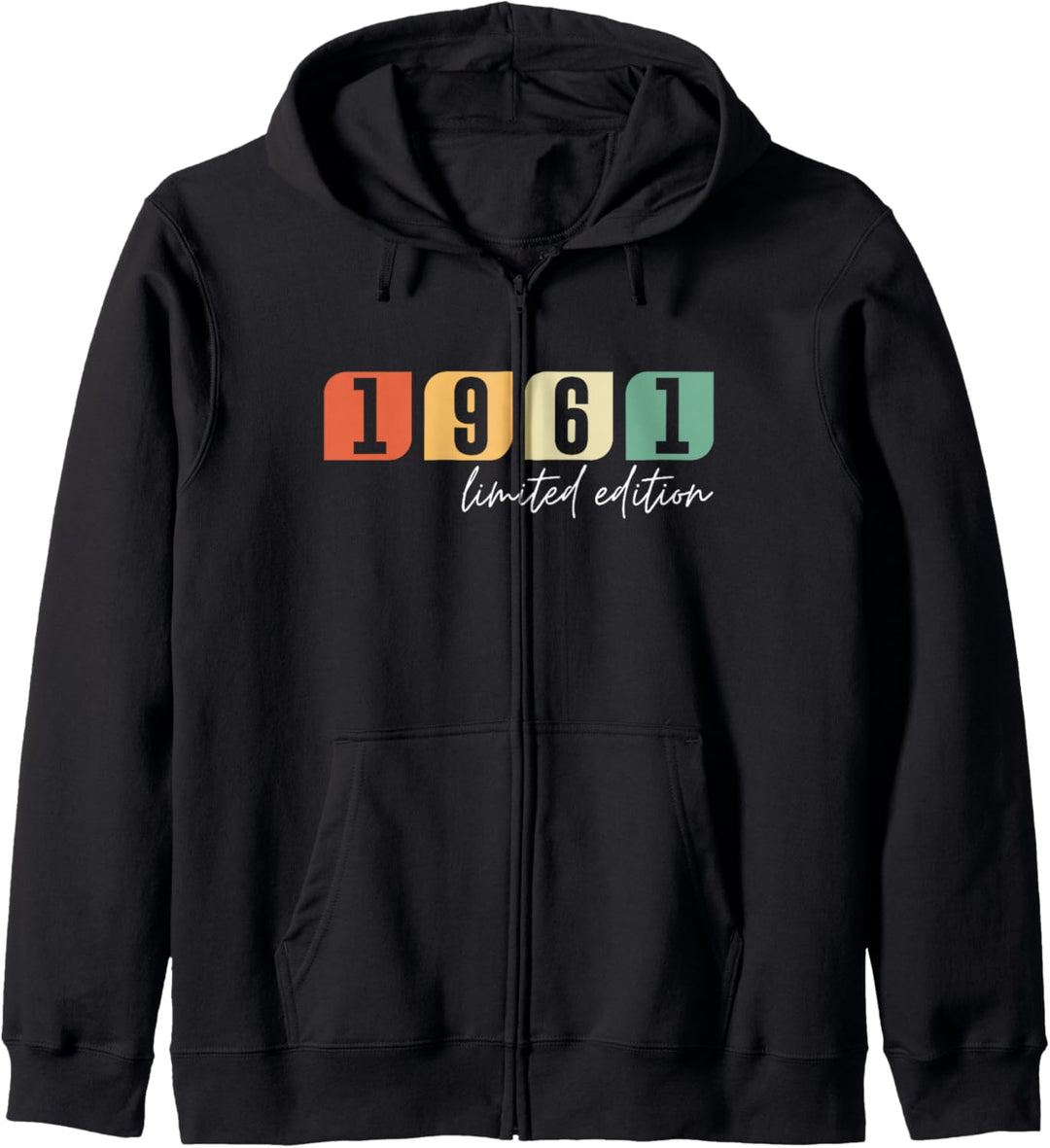 63. Geburtstag Mann Frau 63 Jahre 1961 Deko Lustig Geschenk Kapuzenjacke