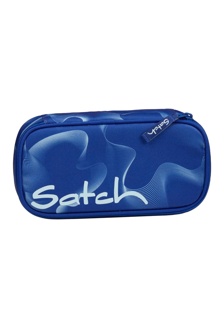 Satch Schlamperbox extra gross inkl. Trennfach Reissverschlussfach Stiftehalter Geodreieck Sichtfens