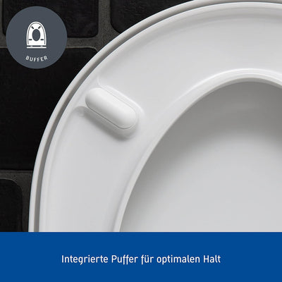 Duravit WC-Sitz Starck 3, Toilettendeckel mit Absenkautomatik, Klodeckel aus Urea-Duroplast, mit Ede