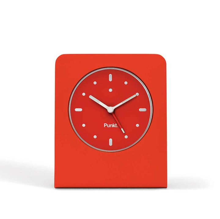 Punkt. AC01 Design Analoger Wecker mit Quarz, Schlummerfunktion, LED-licht, Batteriebetreben, Resiew