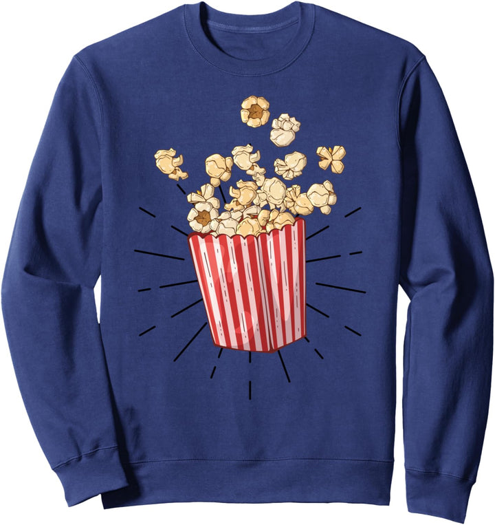 Fasching & Karneval - Retro Popcorn Kostüm Sweatshirt