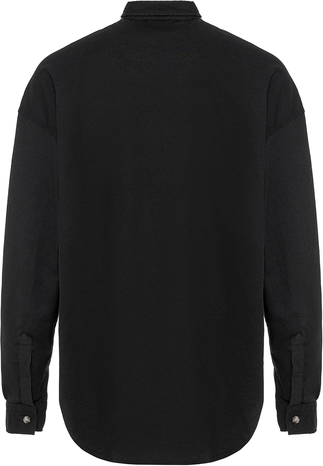 Redbridge Jeanshemd Premium Denim Langarm Oversized, S Schwarz