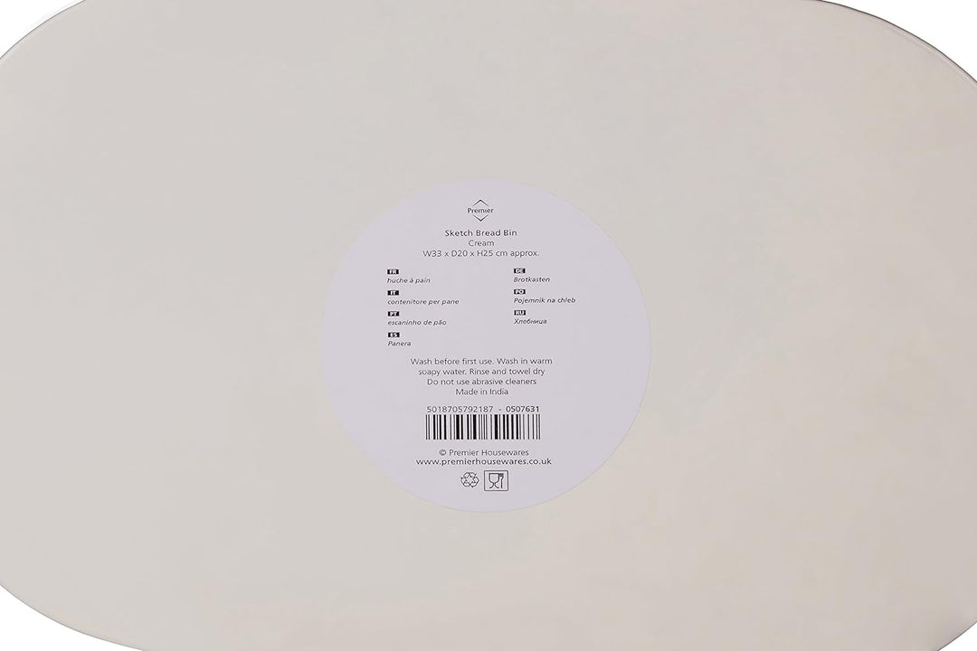 Premier Housewares Liberty Tea Kanister, Pistazien-Emaille, Stahldeckel Brotkasten, Brotkasten