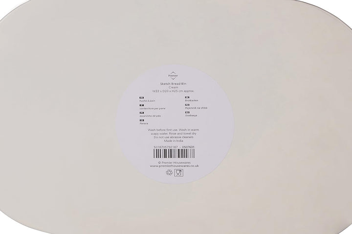 Premier Housewares Liberty Tea Kanister, Pistazien-Emaille, Stahldeckel Brotkasten, Brotkasten