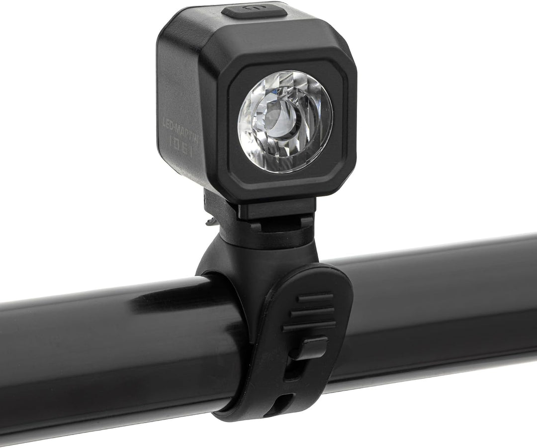 LED-MARTIN® Fahrradlicht Set | max. Helligkeit | LED Fahrradbeleuchtung USB Aufladbar Fahrradlampe,
