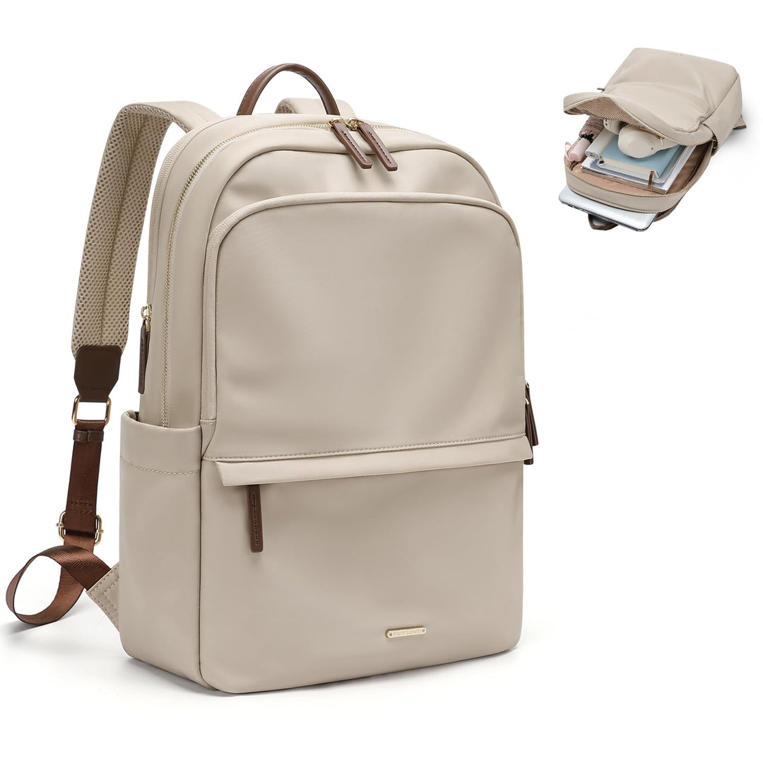 GOLF SUPAGS Laptop Rucksack für Damen Casual Daypack für Arbeit Reisen College Schulrucksack Handtas