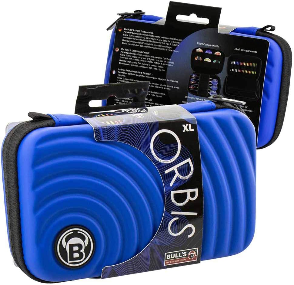 Bull's Orbis Dartcase blau XL, XL