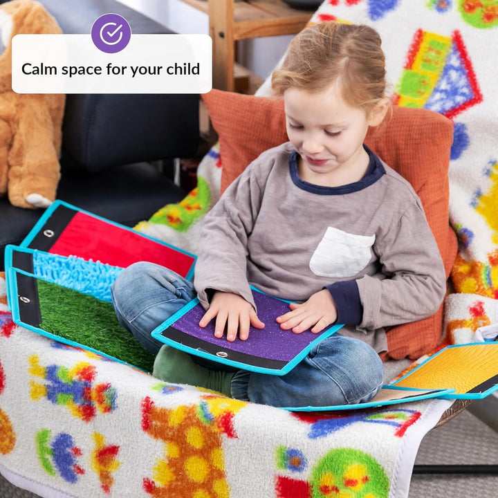 ODOXIA Sinnesmatten Für Autistische Kinder | Taktile Scheiben | Sensorische Fliesen | Sensorischer T