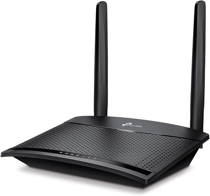 TP-Link 4G LTE Router 150 Mbit/s Wifi N 300 Mbit/s TL-MR100, 4G-Modem, 4G-Box, 2 x SMA für externe A