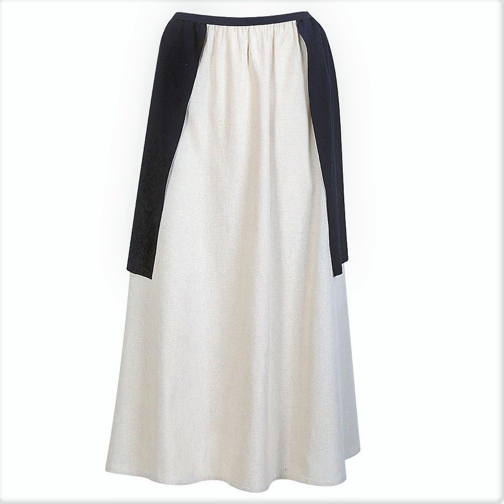 KarnevalsTeufel Mittelalter Kleid 2-TLG. Gewand Kleid Kostüm für Damen Faschingskleid Bluse Rock (38