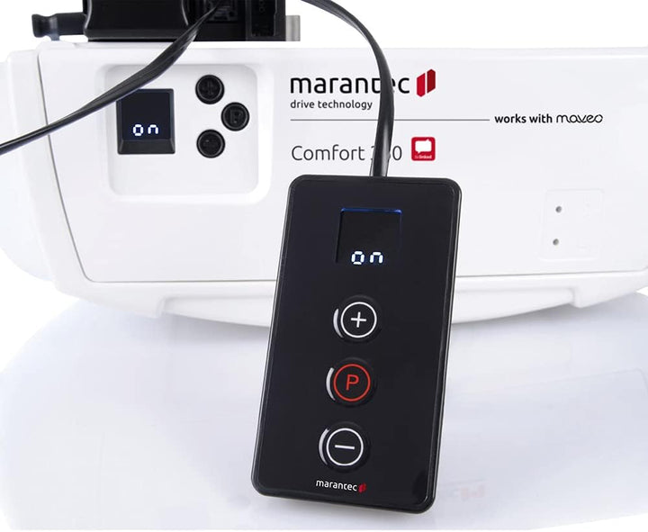 Marantec Comfort 360 Garagentorantrieb, Set inkl. 2 Handsender, elektrischer Torantrieb für Garagent