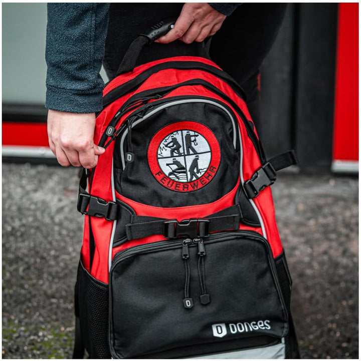 Dönges Feuerwehr-Rucksack mit vielen praktischen Funktionen (Dönges-Feuerwehr-Rucksack Freizeitrucks