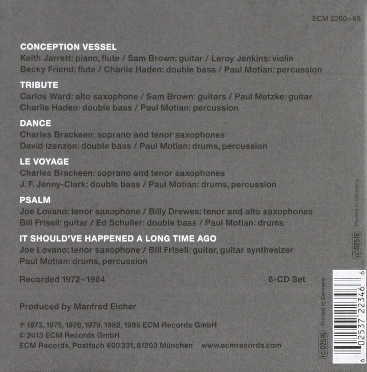 Paul Motian, Audio-CD