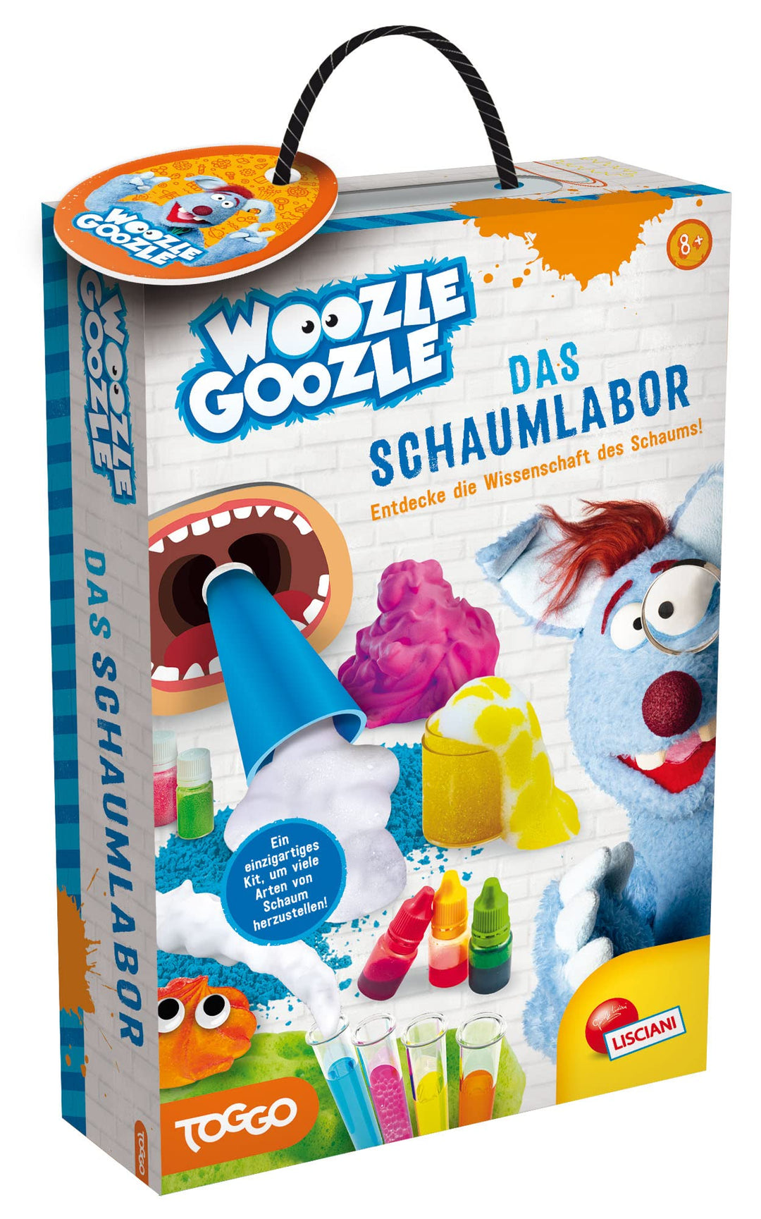 Lisciani - WOOZLE GOOZLE Das Schaumlabor - Entdecken Sie die Wissenschaft des Schaums mit über 15 si