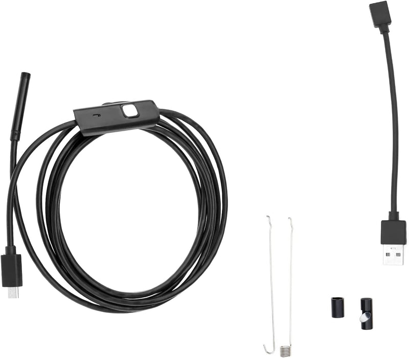 Usb Endoskop Inspektion Kamera Borescope Wasserdicht mit 6 LED Leuchten Kompatibel mit Android Win X