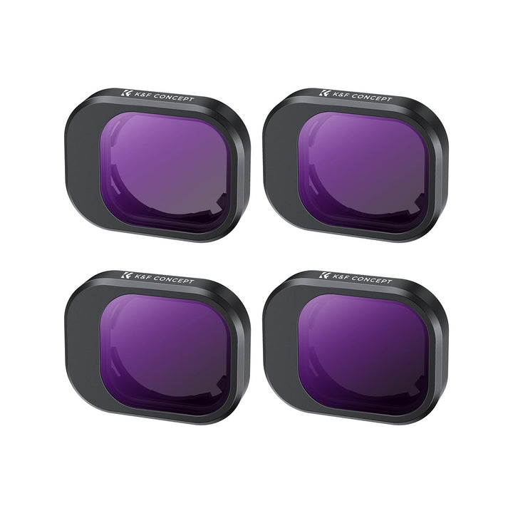 K&F Concept Mini 4 Pro ND Filterset, 4 Stück ND8, ND16, ND32, ND64 Filter Kompatibel mit DJI Mini 4