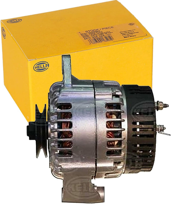 HELLA - Generator/Lichtmaschine - 14V - 80A - für u.a. Lada Niva Vehicle (2121, 2131) - 8EL 011 712-