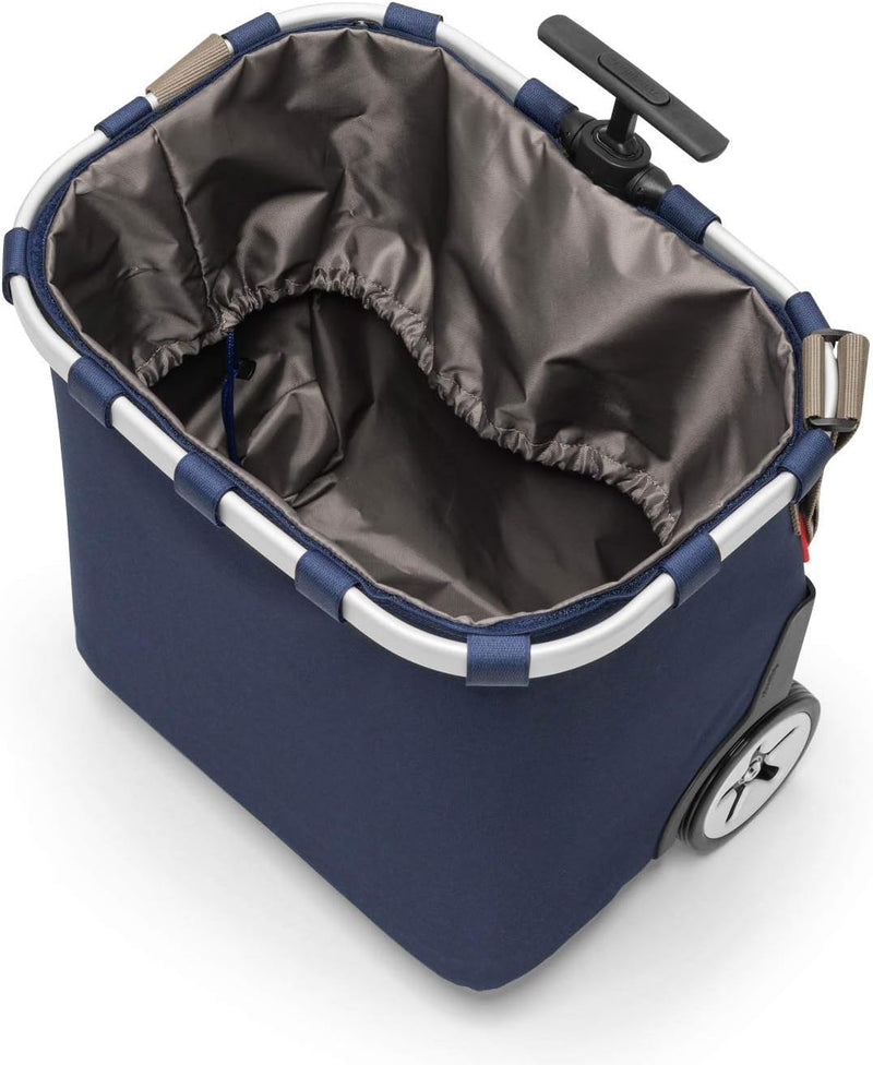 reisenthel carrycruiser OE4059 dark blue – Einkaufstrolley mit 40l Volumen – Mit Clip-Halterung zum