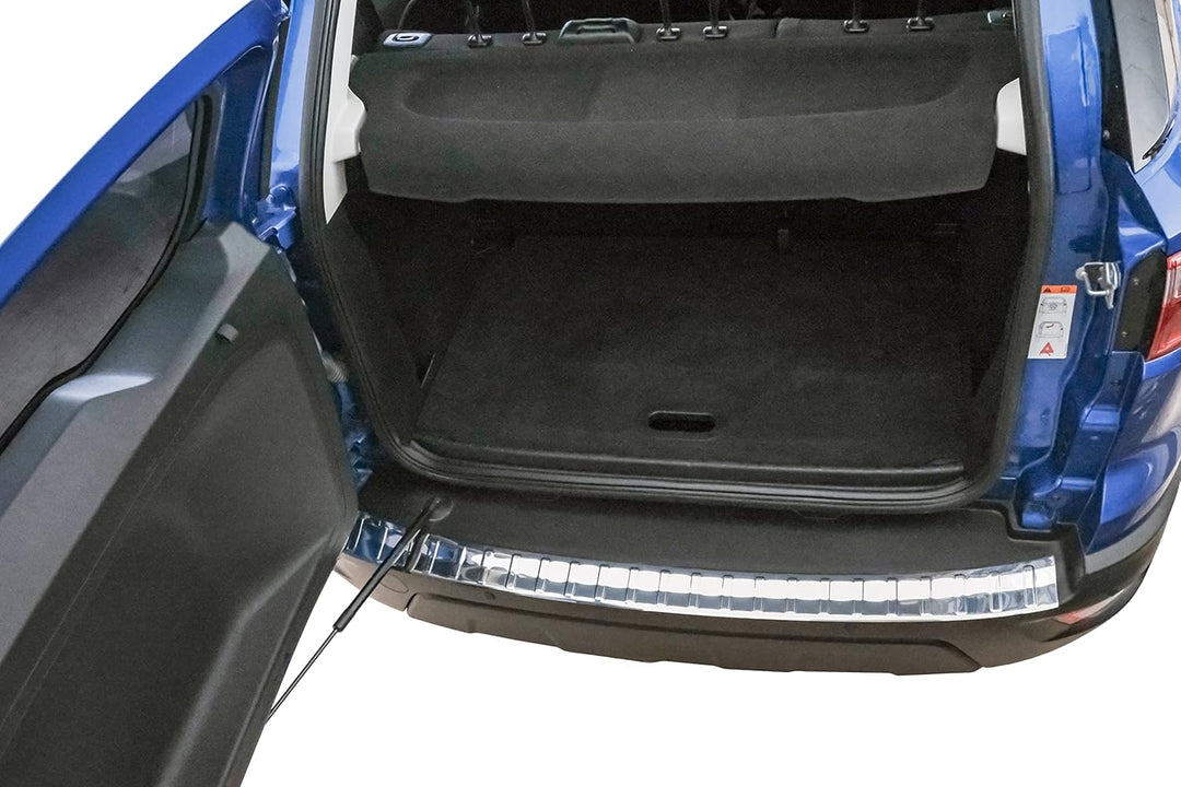 Ladekantenschutz Edelstahl CHROM kompatibel für FORD ECOSPORT | BJ ab 2017 | premium Qualität von RE