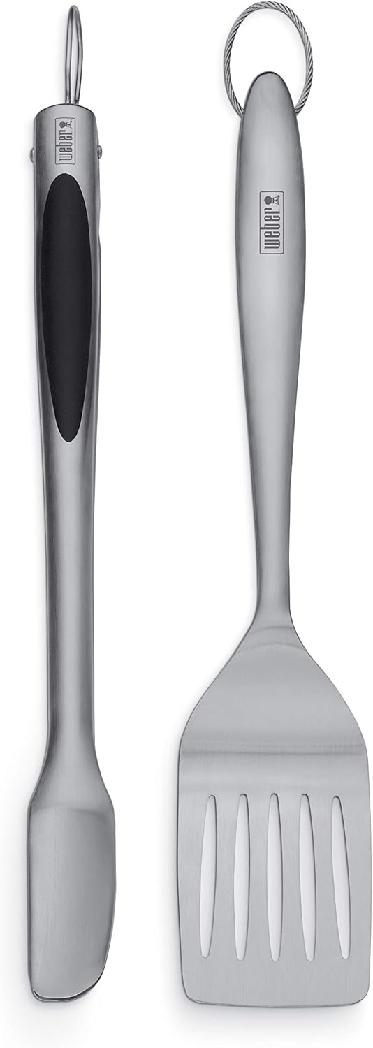 Weber Stainless Steel 6707 Style 2Piece Barbecue Tool Set