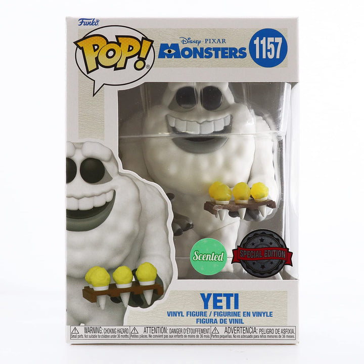 Funko Pop! Disney: Disney Pixar Monsters Inc 20th - Yeti - Duftend - Monster AG, die - Vinyl-Sammelf