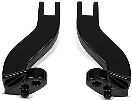 Sozius Fussrasten-Halter für Harley Davidson Street Glide Special 15-23 schwarz