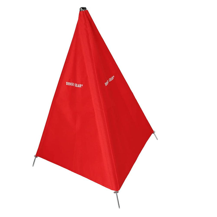 Dingo Gear Schutzdienstverstecke für Hundetraining IGP-Training, Höhe 100 cm Rot S02913, Rot