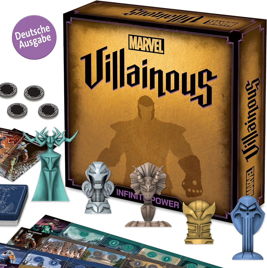 Ravensburger Gesellschaftsspiel - Marvel Villainous Infinite Power 26959 - deutsche Ausgabe des Stra