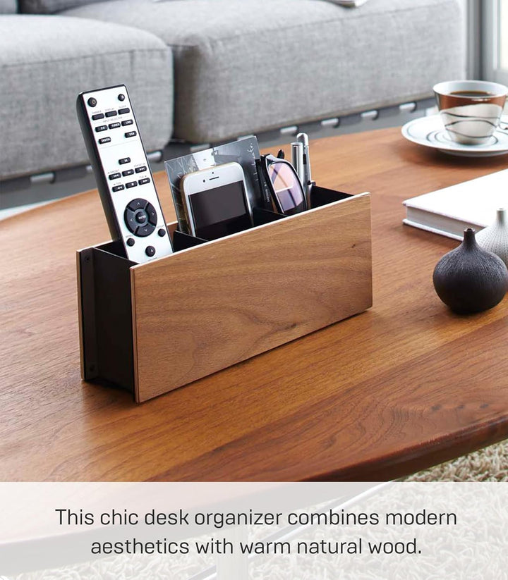 Pen & Remote Rack - Rin - brown Schwarz, Schwarz