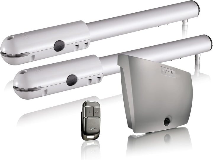 Somfy 2400780 - SGS 201 RTS Motorisierung für Drehtor | Lieferung mit 1 Keypop-Fernbedienung | TaHom