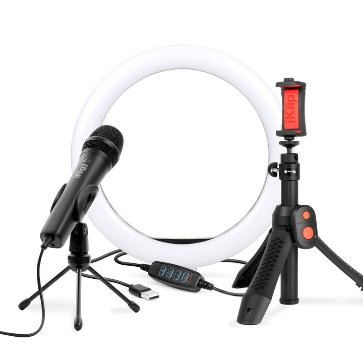 iRig Video Creator HD Bundle - professionelles Video & Streaming Kit für Smartphones (HD USB Handhel