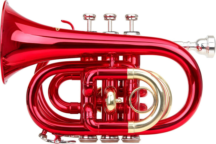 Classic Cantabile Brass TT-400 Bb-Taschentrompete (Messing, Schallbecher Durchmesser: 93 mm, Bohrung