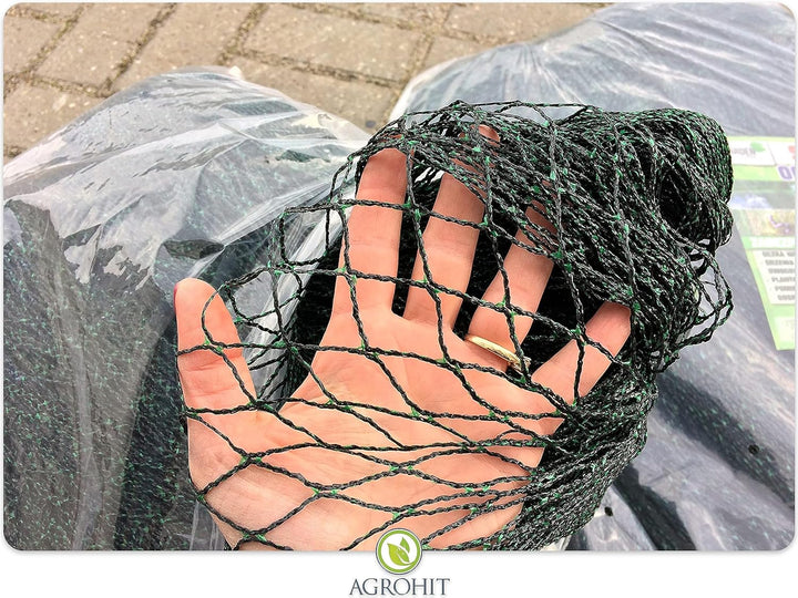 F & R Schutznetz für Teich, Obst & Gemüse, gegen Schmutz, Laub & Vögel, Engmaschiges Vogelschutznetz