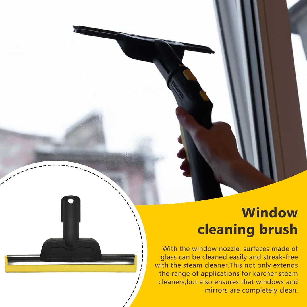 Fensterdüse für Kärcher Dampfreiniger, Dampfreiniger Zubehör für Kärcher SC1 SC2 SC3 SC4 SC5 SC7, Fe