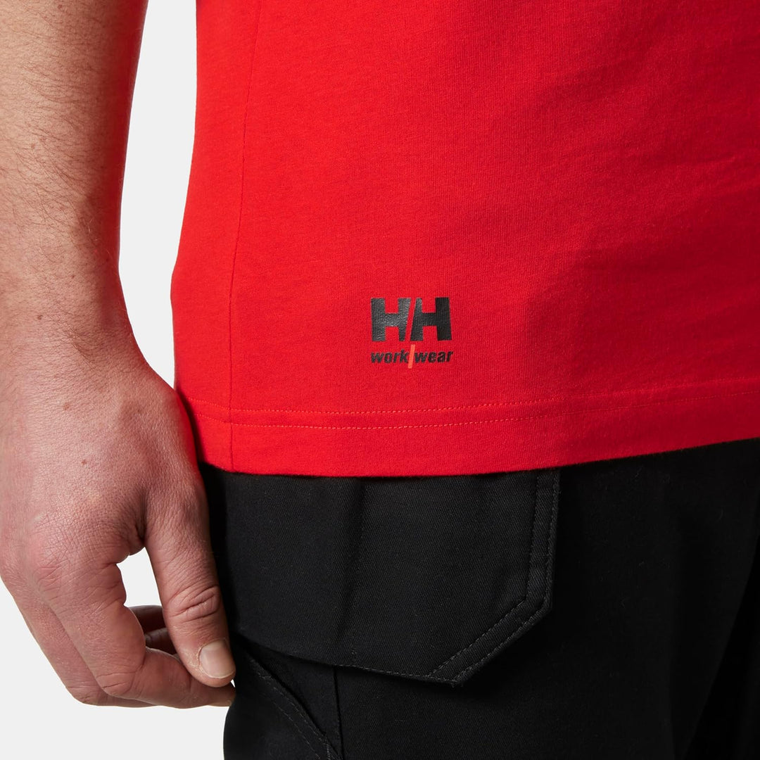 Helly Hansen Workwear Herren Classic T-Shirt 3XL Rot, 3XL Rot