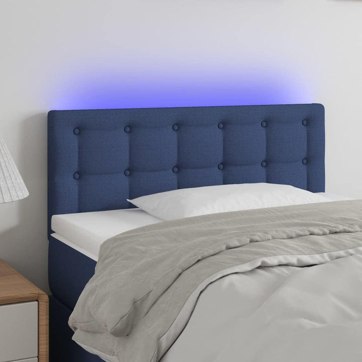 vidaXL LED Kopfteil Polsterkopfteil Bettkopfteil Betthaupt für Bett Bettgestell Bettrahmen Schlafzim