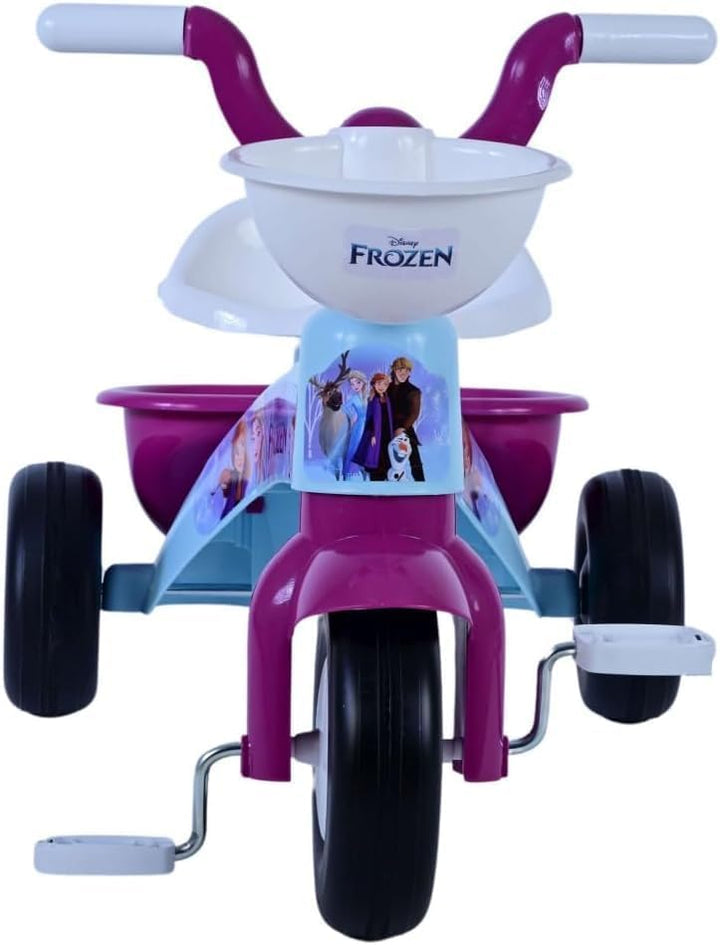 Frozen Dreirad mit Korb und Spielzeugkiste für Kinder ab 1 Jahr