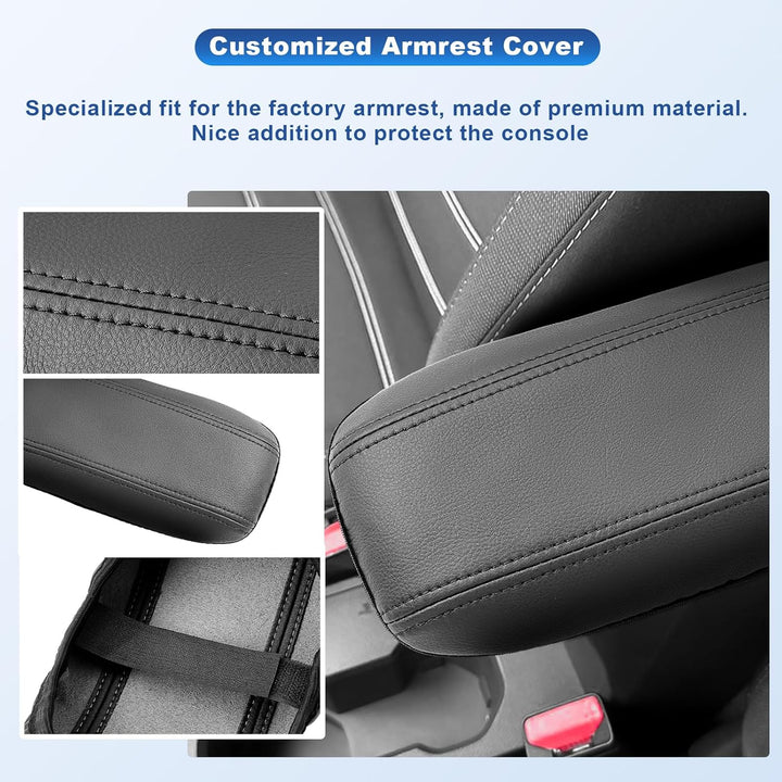 CDEFG Kompatibel mit Dacia Sandero 3 / Sandero Stepway III/Jogger 2021-2023 2024 2025 Mittelarmlehne