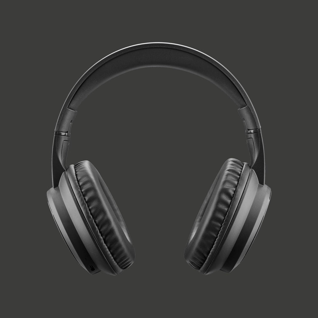 Music Sound Boost, Kabellose Around-Ear-Kopfhörer mit integriertem Mikrofon, 3 EQ-Modi, bis zu 8 Stu
