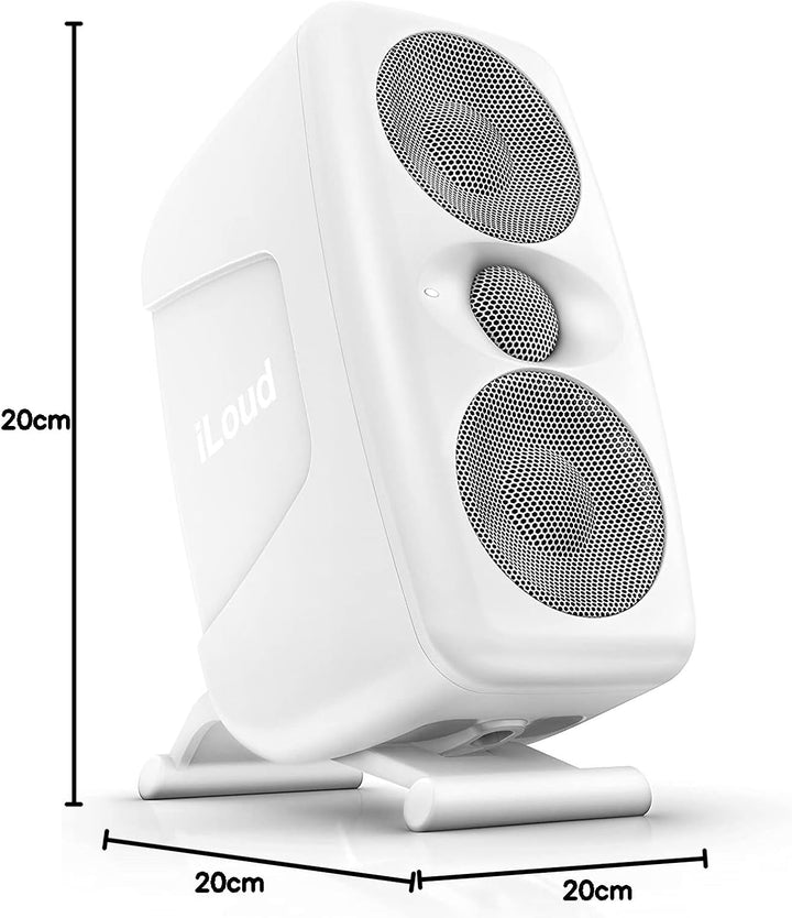 IK Multimedia iLoud MTM - High-resolution compact studio monitor speaker (Single), Weiss
