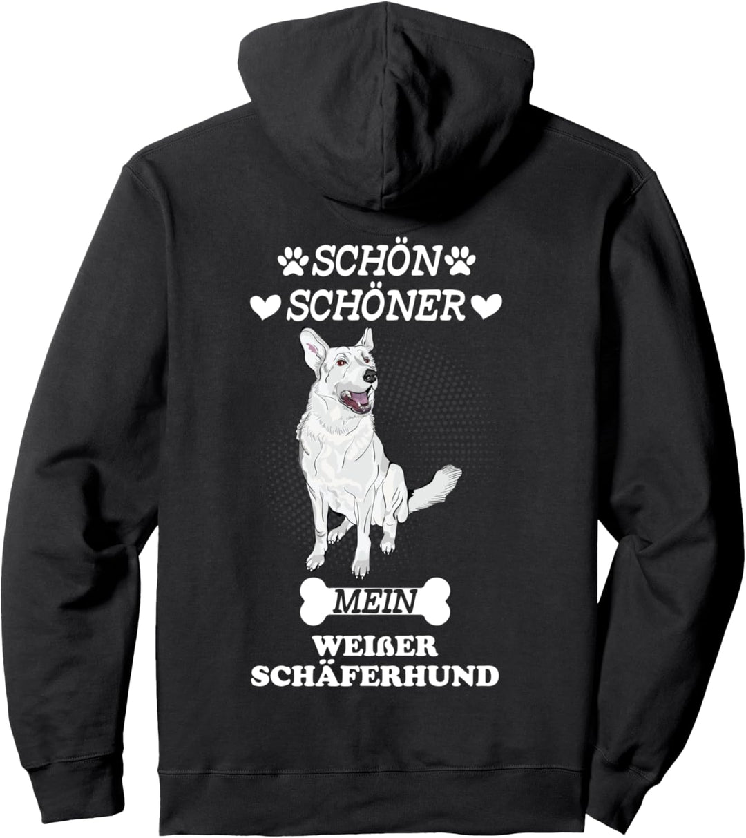 Schön Schöner Mein Weisser Schäferhund Pullover Hoodie