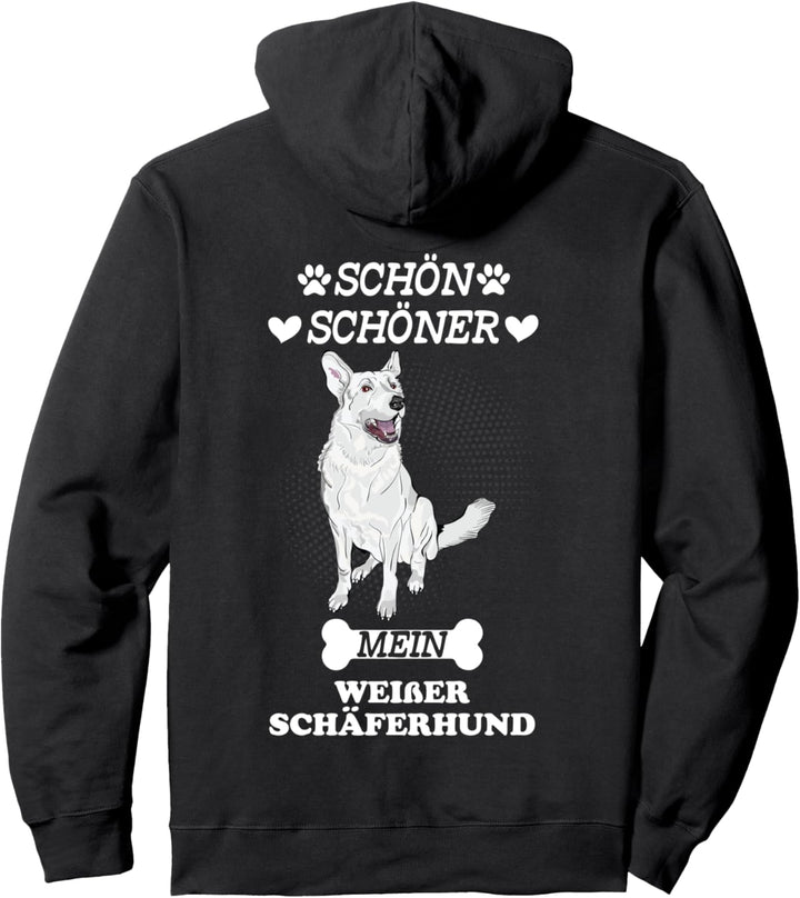 Schön Schöner Mein Weisser Schäferhund Pullover Hoodie