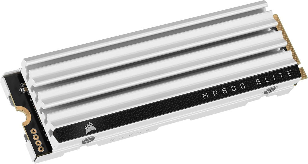 Corsair MP600 Elite 2TB M.2 PCIe Gen4 x4 NVMe SSD - Optimiert für PS5 - Inklusive Kühlkörper - M.2 2