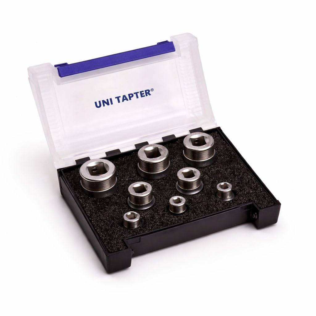 Uni Tapter® WH1000/8 Aufnahme-Satz für Gewindebohrer von M3 - M16 für Ratsche 8-tlg.