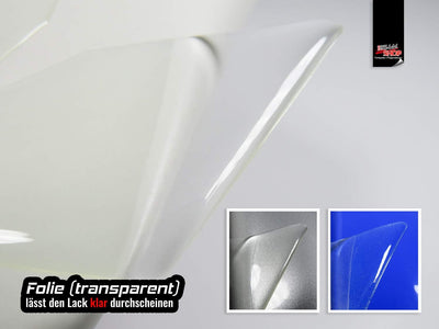 BIKE-label Seitentank Pad Transparent kompatibel für KTM 1050 1090 1190 1290 Adventure 800121